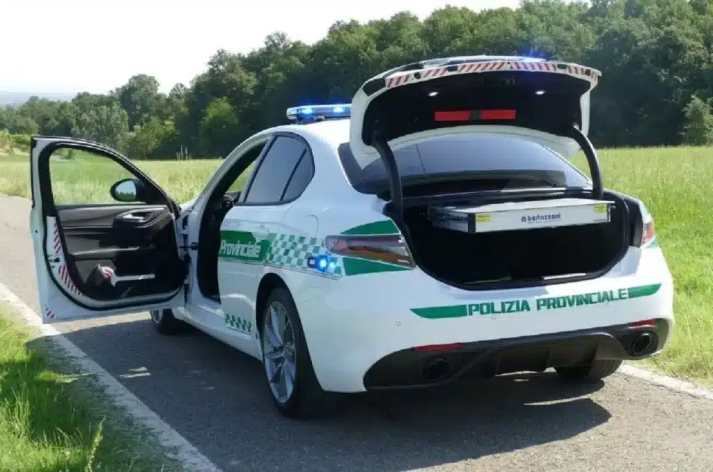 La Polizia Provinciale di Pavia sceglie Alfa Romeo Giulia Q4